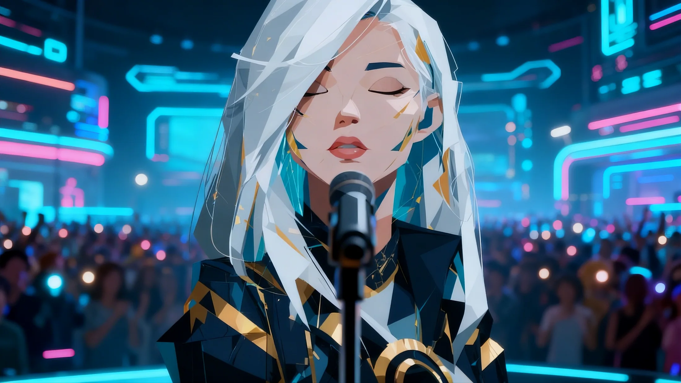 AURA KLEIN 虚拟人物 — 作品图 1