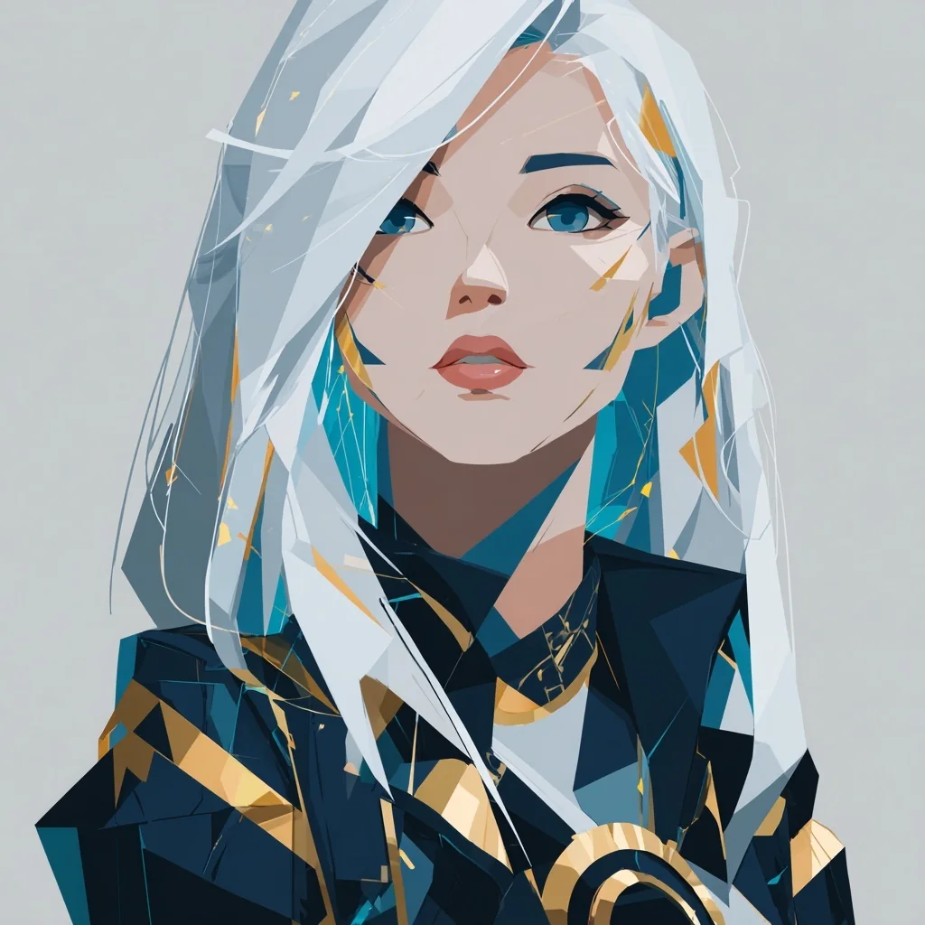 AURA KLEIN 虚拟人物 — 作品图 3